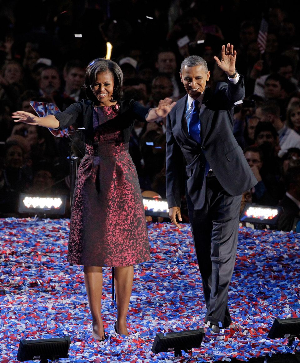 2012: Barack and Michelle Obama