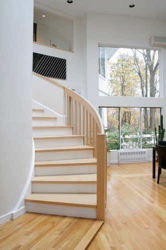 Curved Stairwell