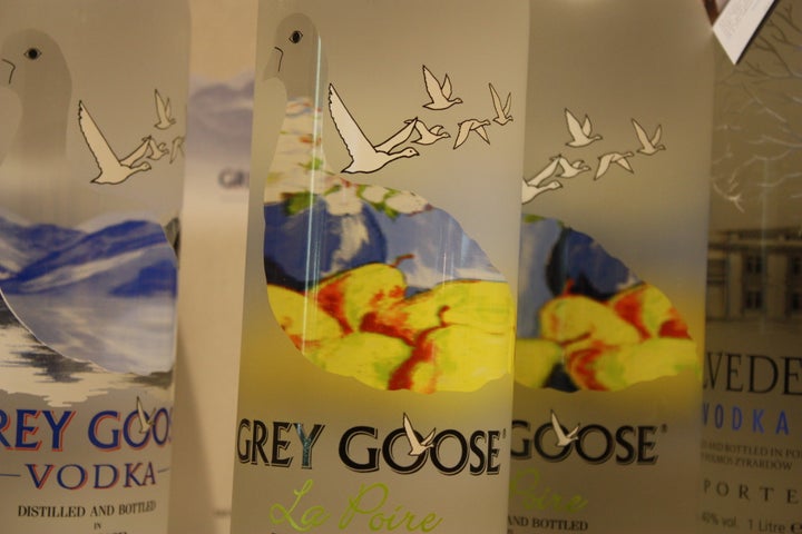 Category:Grey Goose vodka bottles. 