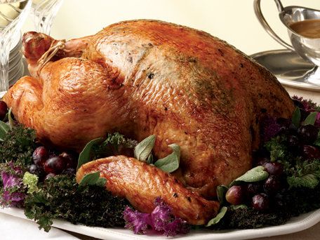 Apple-Shallot Roasted Turkey