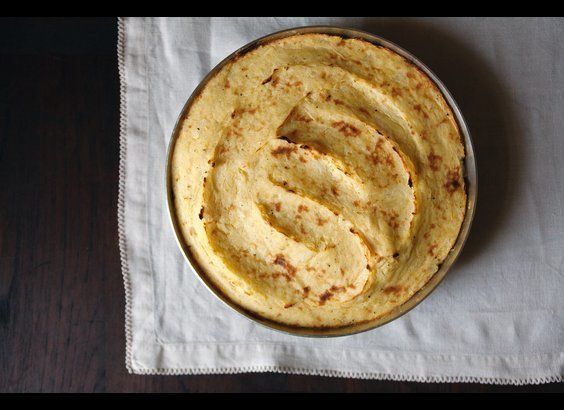 Vegan Lentil Shepherd's Pie With Parsnip And Potato Mash