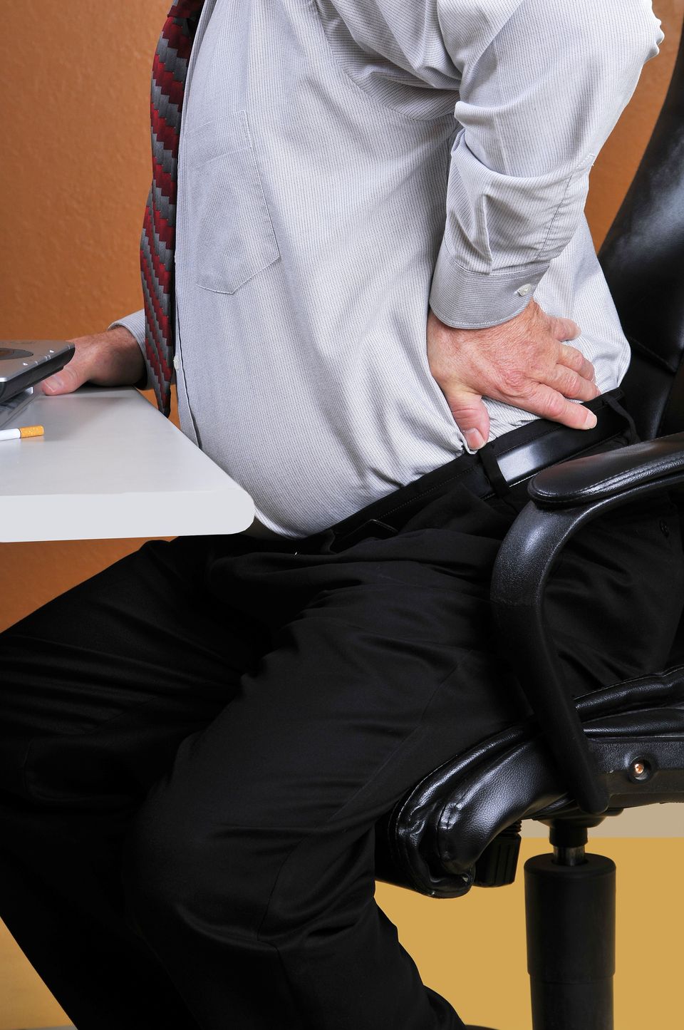 Your Desk Set Up Is Causing Back Pain