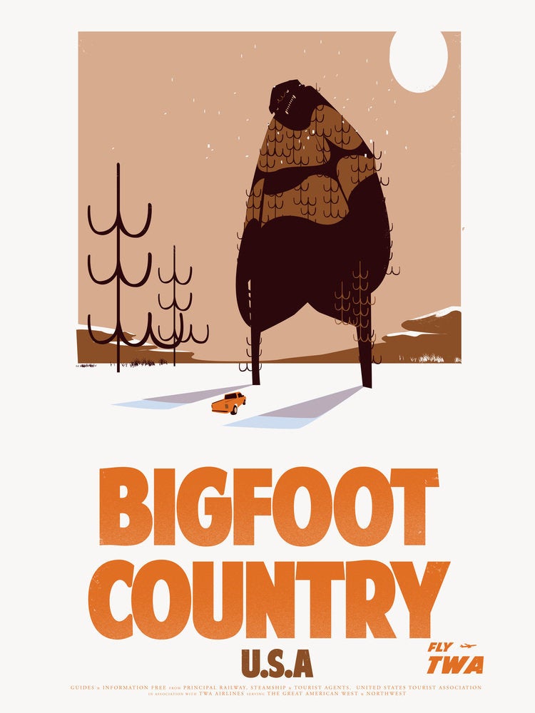 Fernando Reza's Retro Travel Posters