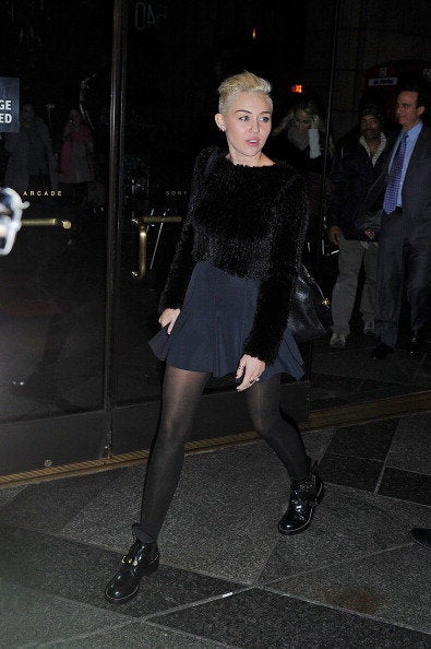 Miley Cyrus Is Wearing Doc Martens So Is Grunge Back PHOTOS