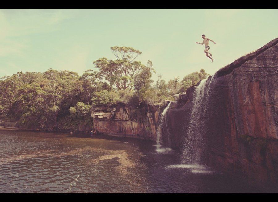 Wattamolla Falls, Sydney, Australia