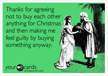 Christmas Guilt