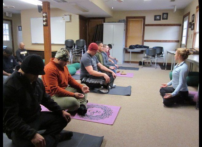 Yoga For Wounded Marines