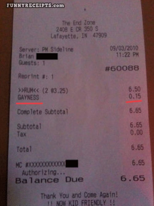 funny pictures of receipts app