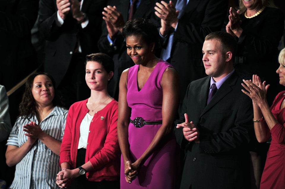 September 8, 2011 at the joint sessions of Congress wearing Maria Pinto