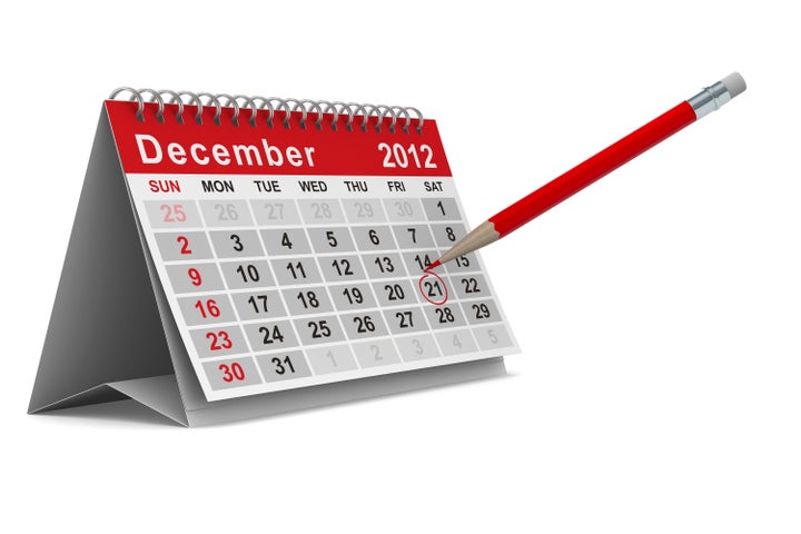 2012 year calendar. december....