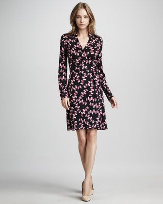 Diane von Furstenberg "New Jeanne" Wrap Dress, $368