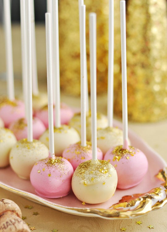 Champagne Cake Pops