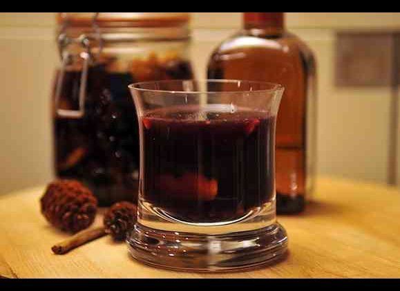 Spiced Glogg with Port Wine and Cointreau