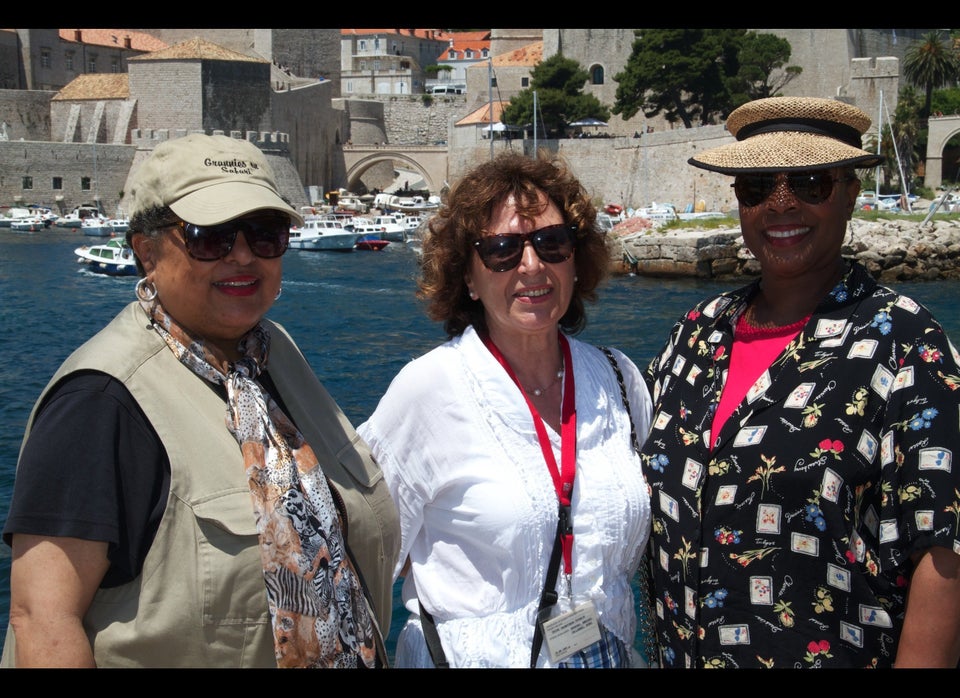 Outside the city walls of Dubrovnik