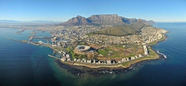 Aerial Photo of Cape Town