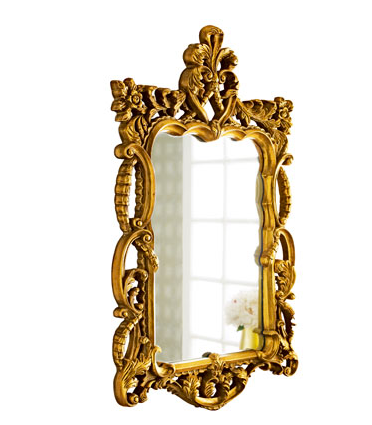 "Gold Antoinette" Mirror