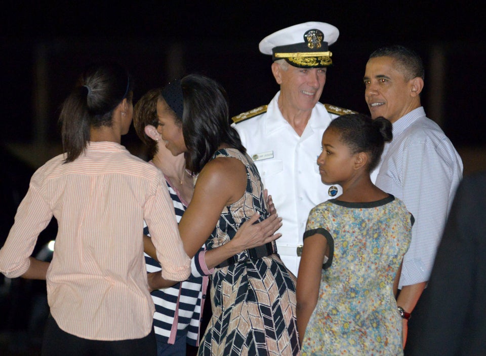 President Obama Begins Holiday Vacation In Hawaii