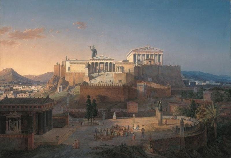 Akropolis By Leovon Klenze