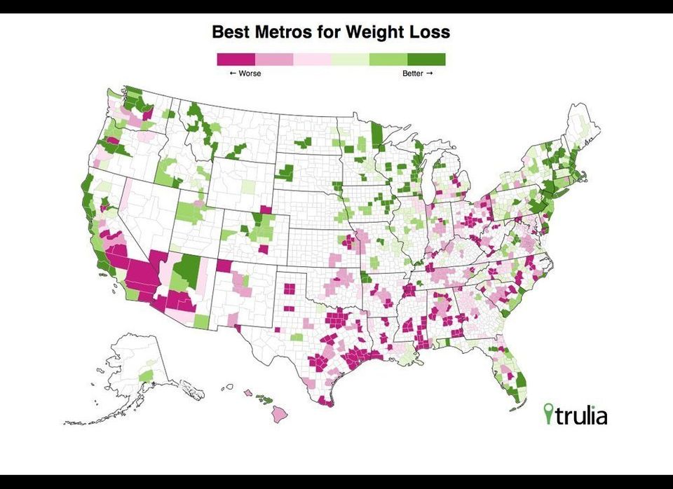 Where You Should Live If You Want To Lose Weight