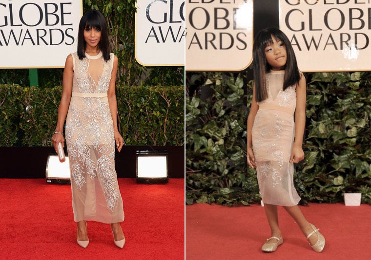 PHOTOS: Adorable kids recreate celebrity red carpet fashions on