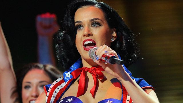Katy Perry Wears American Flag Outfit For Kids' Inaugural Concert ...