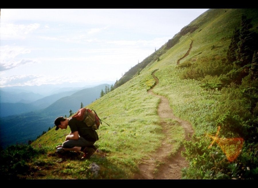 Dog Mountain in the Columbia River Gorge, Washington side