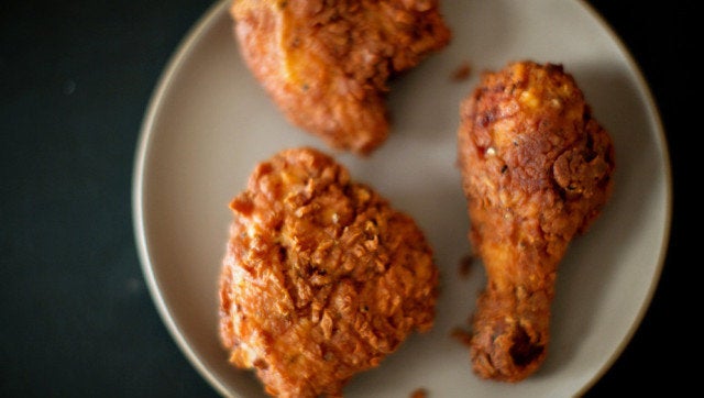 Rosemary-Brined, Buttermilk Fried Chicken Recipe