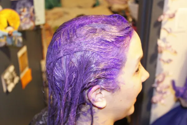 I Dyed My Hair Blue And You Can Too Diy Bleach Color