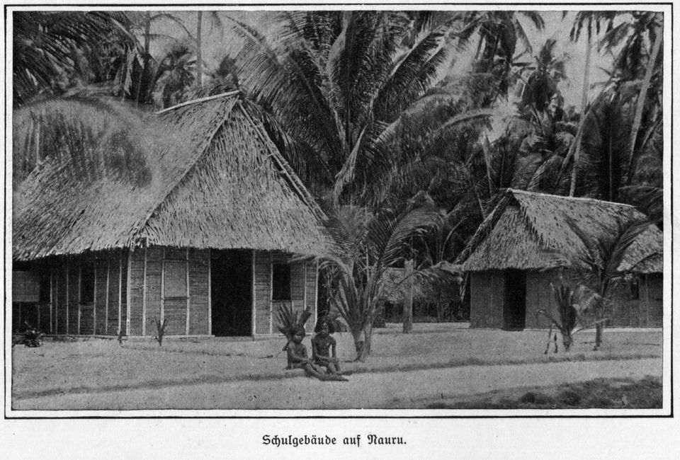 Nauru School Building, early 1900s