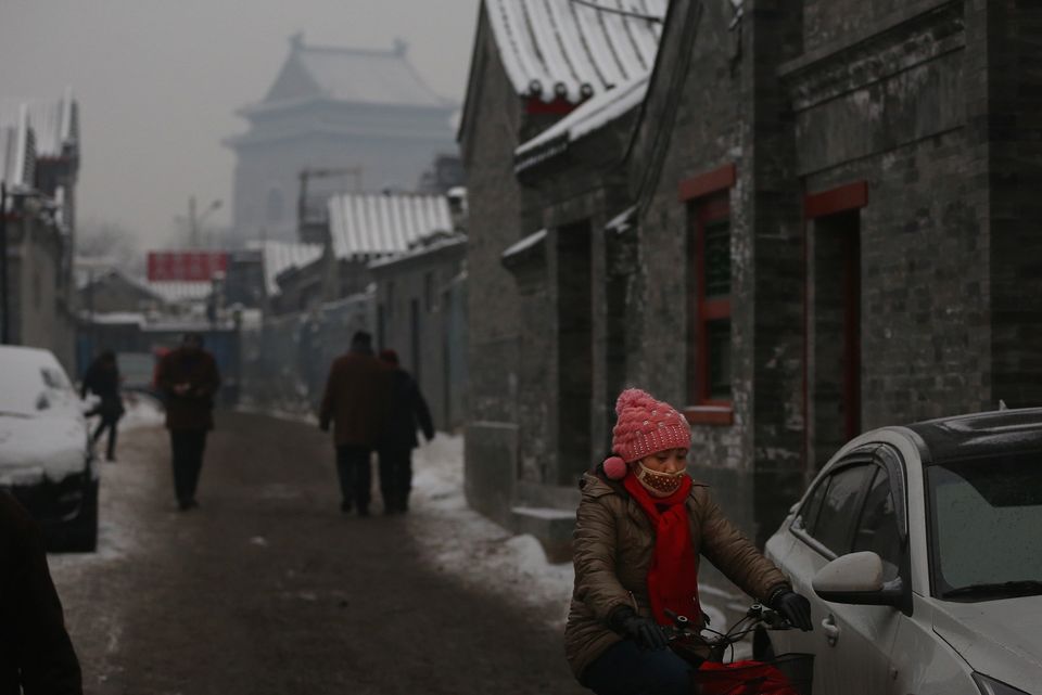 Snowfall Helps Relieve Air Pollution In Beijing