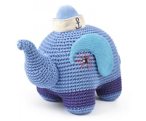 Junior Crocheted Elephant