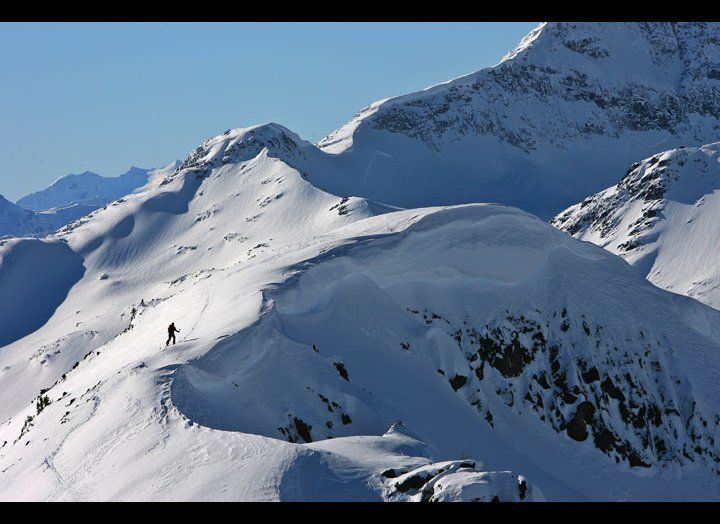 Wilderness ski touring and heli-skiing near Whistler, BC