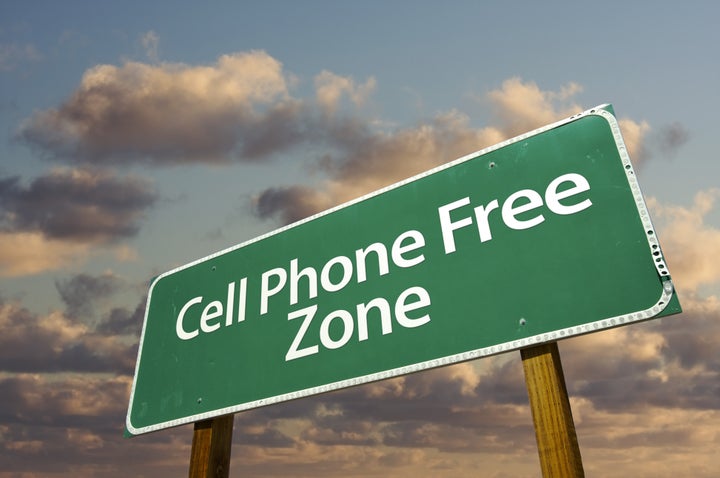 cell phone free zone green road ...