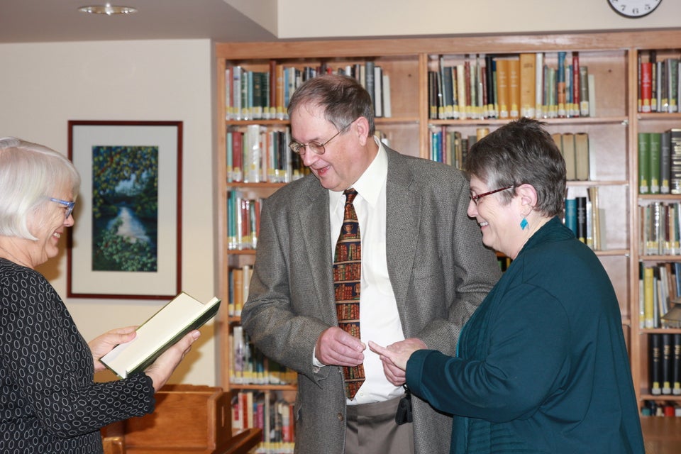 Barbara And David Say Their Vows