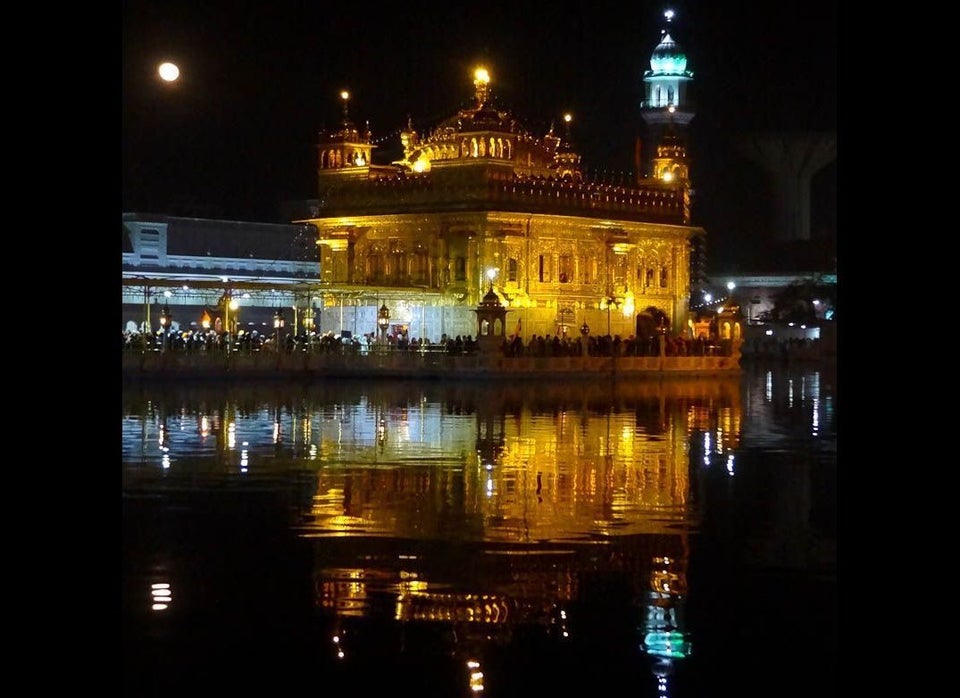 The Golden Temple at Night