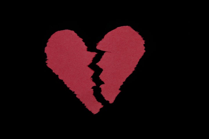 broken heart construction...