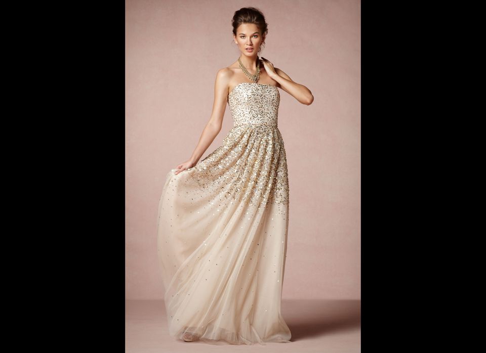 Glittering Gold Gown