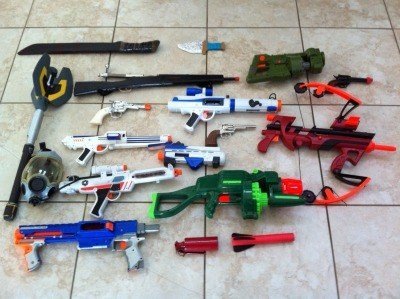 real life toy guns