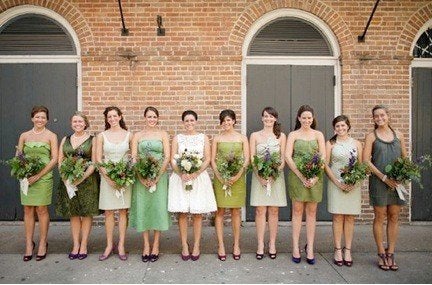 Why You Shouldn T Make Your Bridesmaids Wear A Uniform Huffpost Life