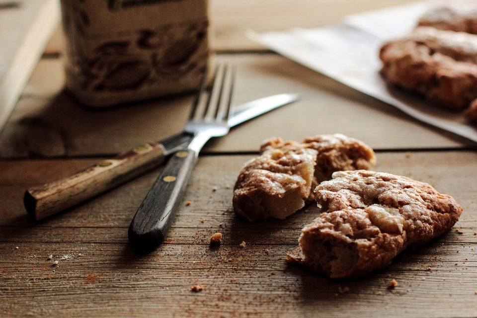 Chai Pear Scones