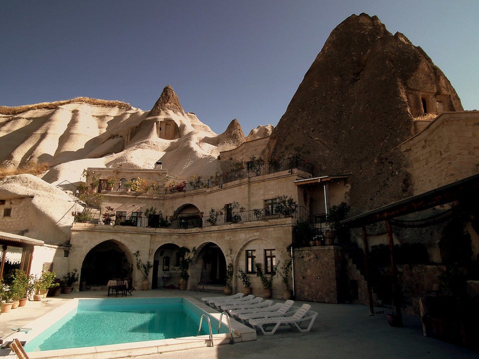 Cappadocia Caves In Goreme, Turkey