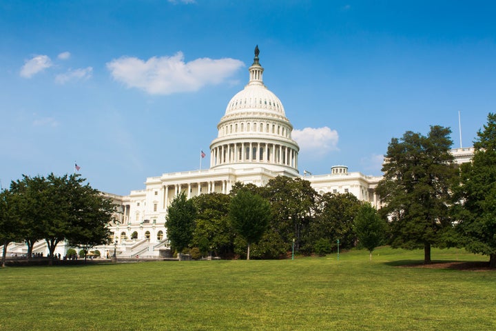 washington dc capitol from rear