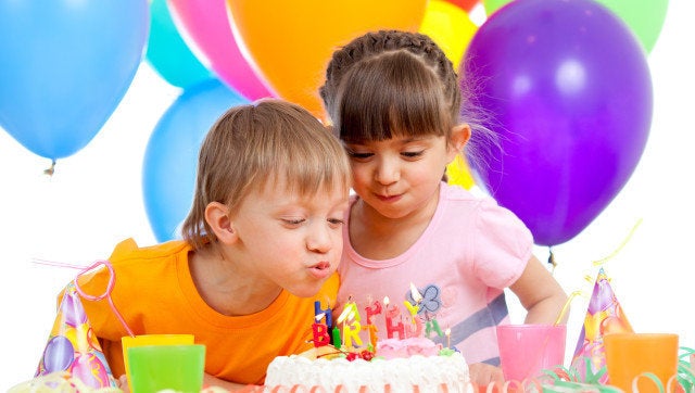 kids celebrating birthday party ...