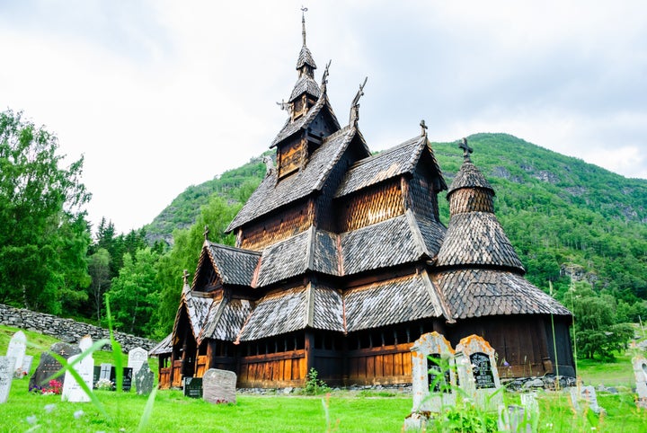 borgund stave church. built in...