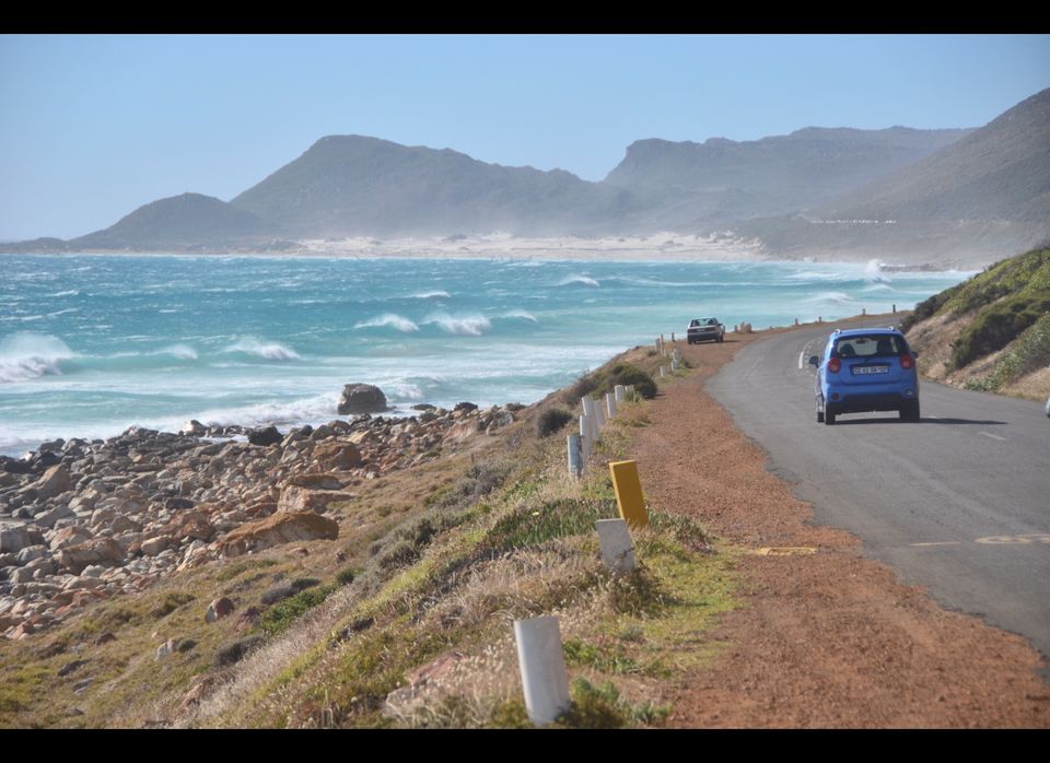 Driving Along Cape Point