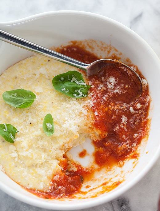 Fontina Polenta And Easy Marinara