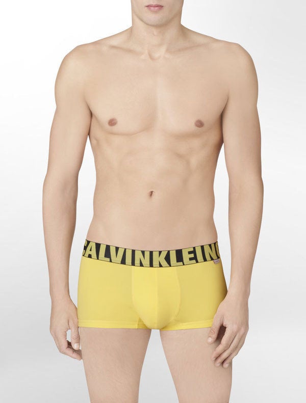 shiny calvin klein underwear