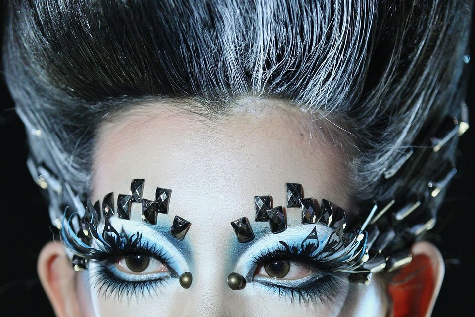 China Fashion Week Crazy Eye Makeup