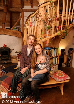 Charlie Hague, Megan Williams and their son