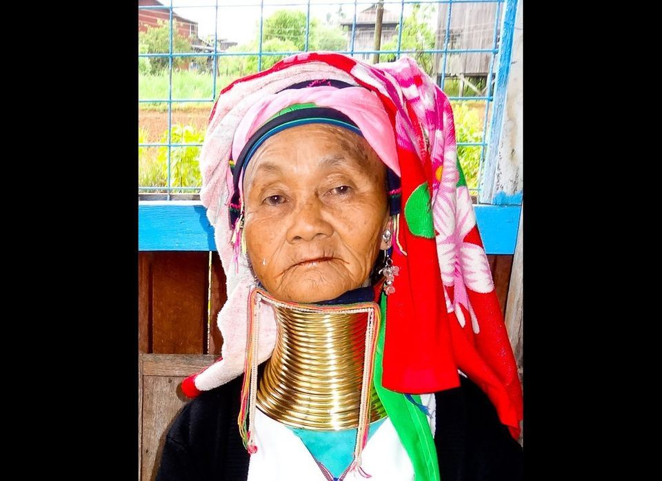 A Kayan Woman In Myanmar